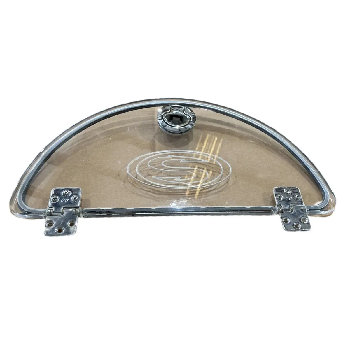 Sportsman Boats – Sportsman Boats Livewell Lid W/ Stainless Steel Gemlux Latch And Hinges Oem – 8C1k / 303476-2 1