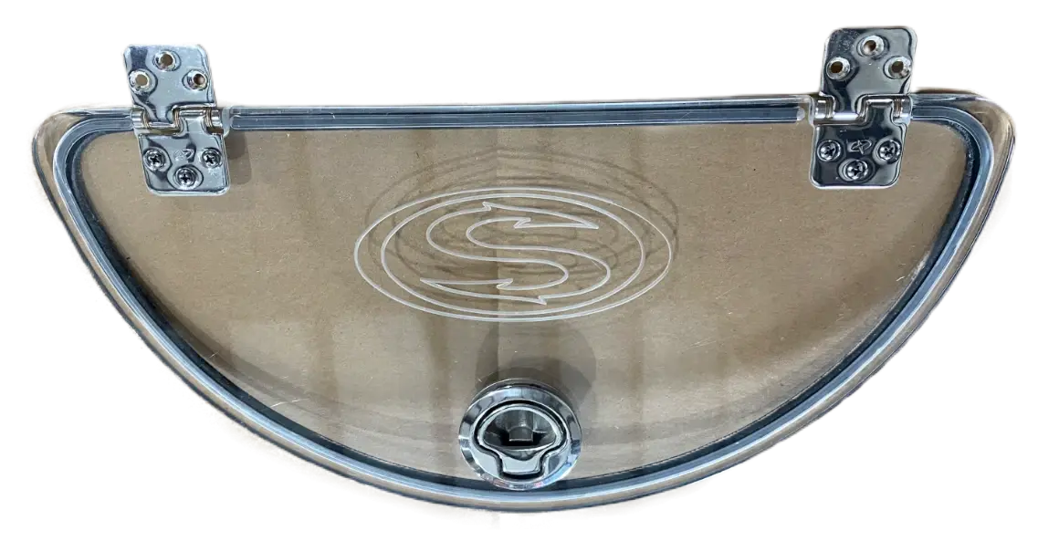 Sportsman Boats – Sportsman Boats Livewell Lid W/ Stainless Steel Gemlux Latch And Hinges Oem – 8C1e / 303476-12 1