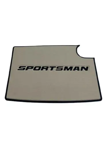 Sportsman Boats – New Sportsman 251 Champagne/Black Transom Door Mat 14.5" X 11.5" (411449) – 15I2/1449 1