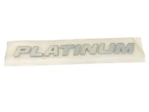 Sportsman Boats – Sportsman Boats Silver Platinum Chromax Decal  8" X 3/4" – 7F1f / 50659M / Os 7F2 1