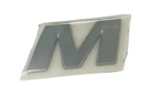 Sportsman Boats – Sportsman 4" X 2 3/8" Raised Chrome Letter " M " – 6.2P2 / 83122R 1
