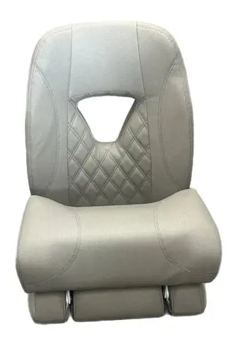 Sportsman Boats – Taco Marine/Sportsman 26" X 21" Gray Helm/ Captains Chair – 16B2 / 74749R 1