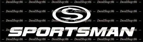 Sportsman Boats – Sportsman Boats Black/Silver Decal - 20 Island Bay – 6.2R3 / 70270G 1